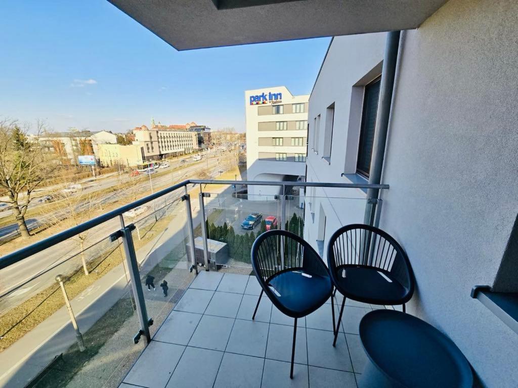 Apartament Z Widokiem Na Wawel W Centrum Miasta Kraków Exteriör bild