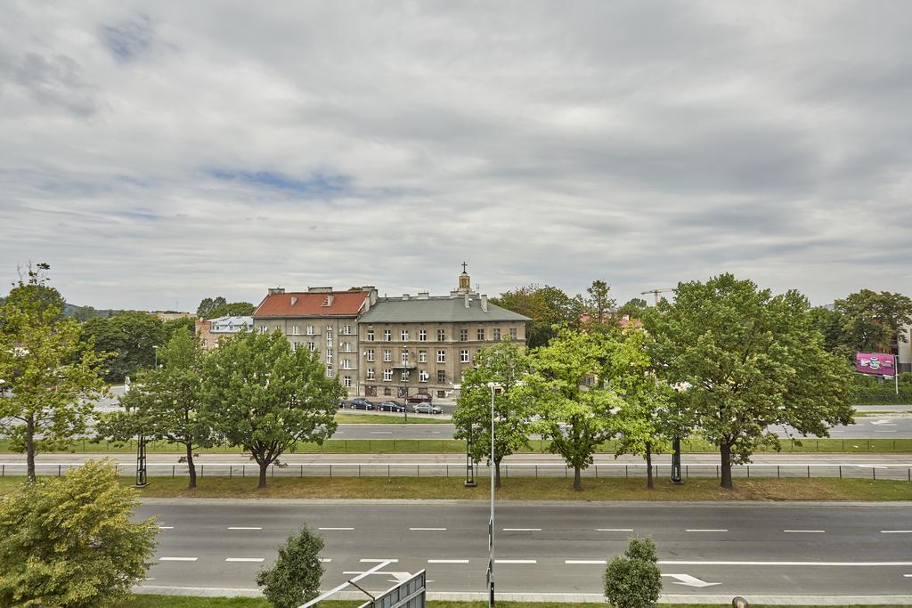 Apartament Z Widokiem Na Wawel W Centrum Miasta Kraków Exteriör bild